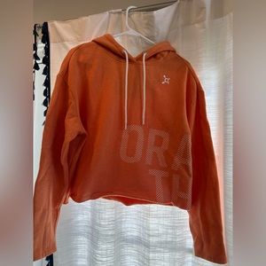 Cropped Orangetheory sweatshirt